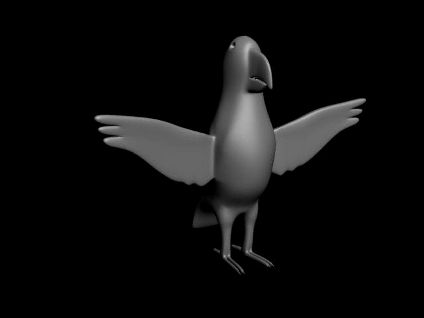 Cartoon Parrot