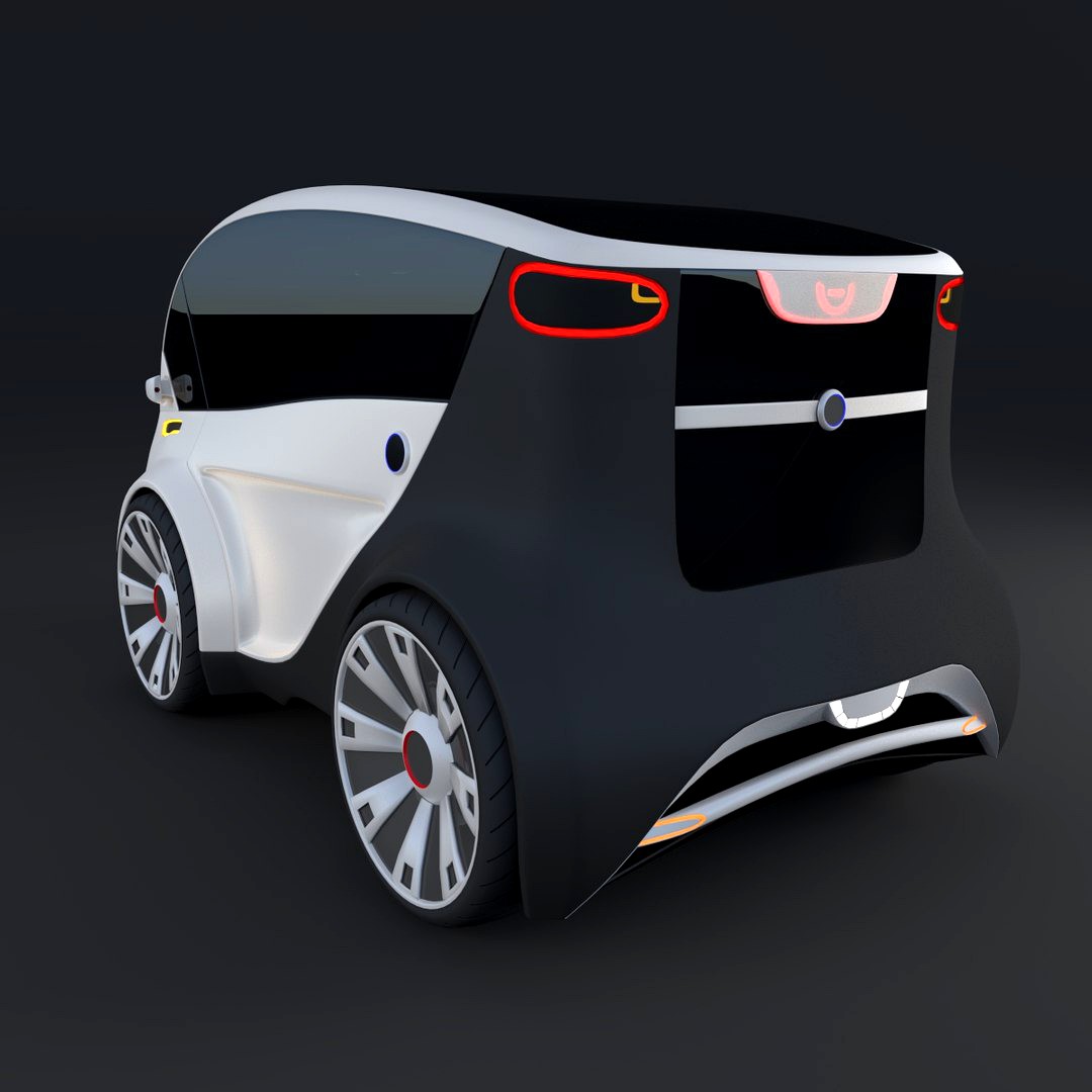 Compact electric concept car 6