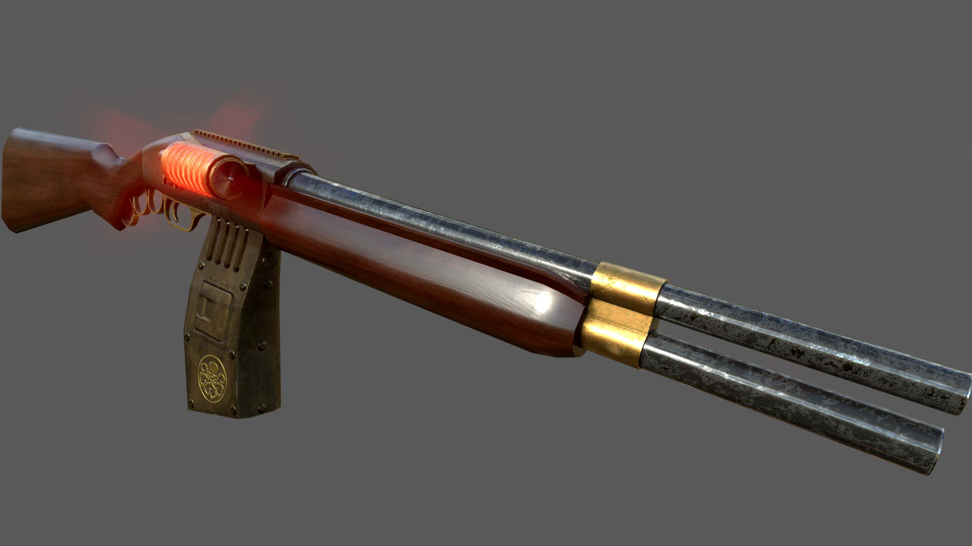 Steampunk Shotgun