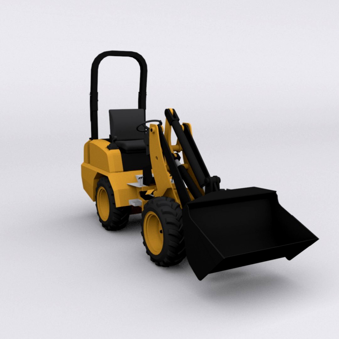 Earth Mover JCB 403 (low detailed)