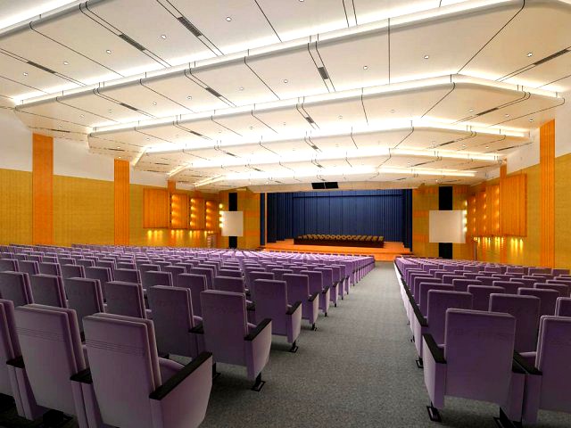 Auditorium room 006 3D Model