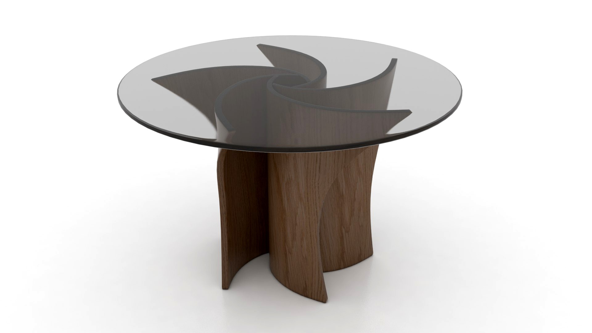 MacMaster Spiral Side Table