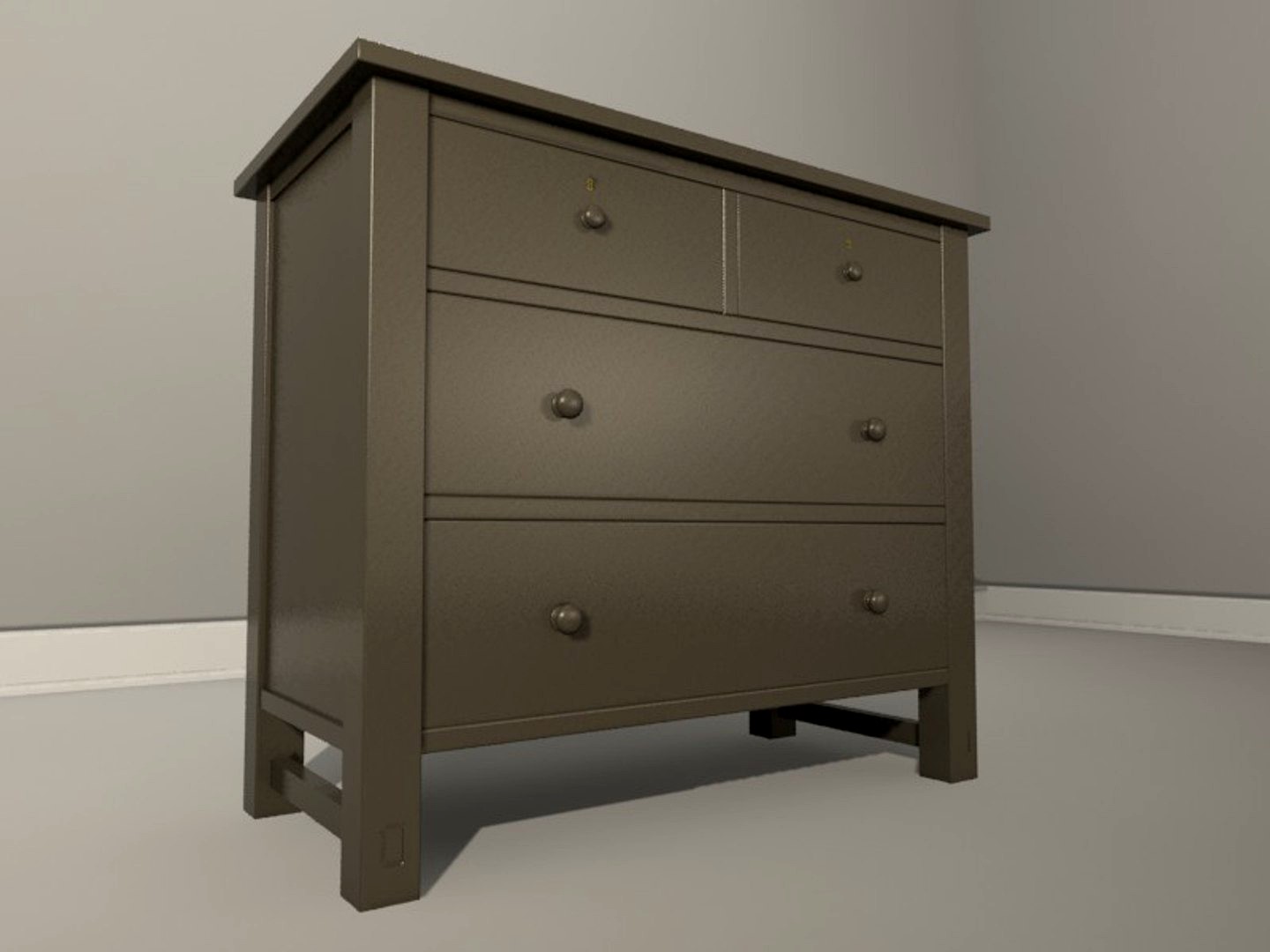 Four Drawer Dresser