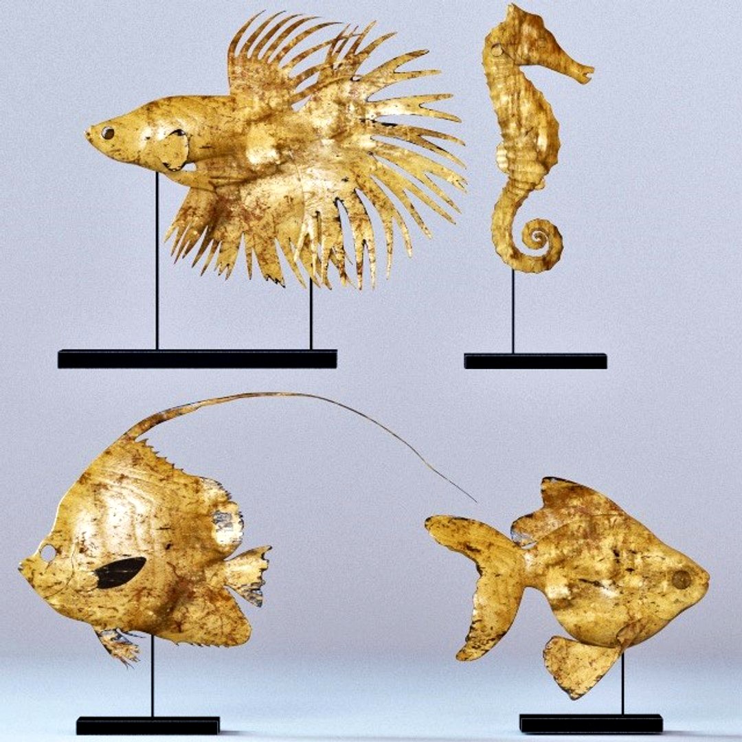 Four Fish figures