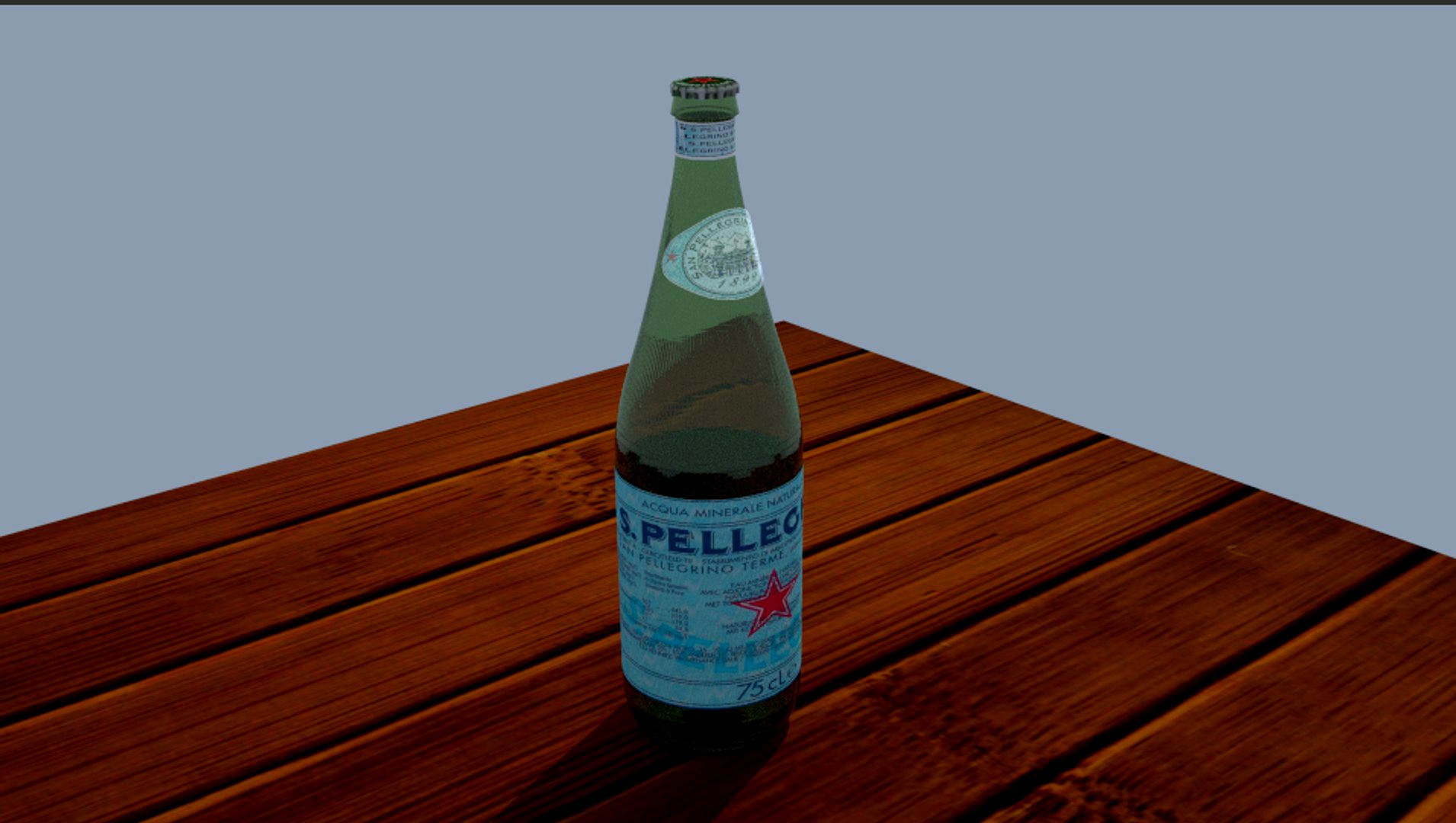 San Pellegrino Glass Bottle