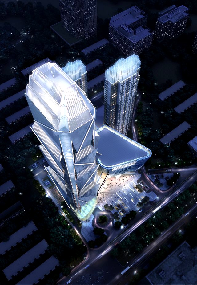 Skyscraper business center 006 3D Model
