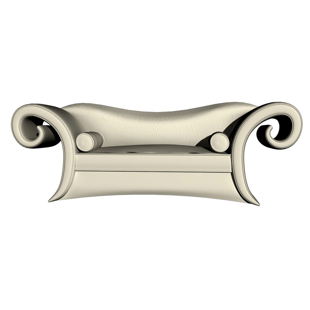 Sofa blanc tissu