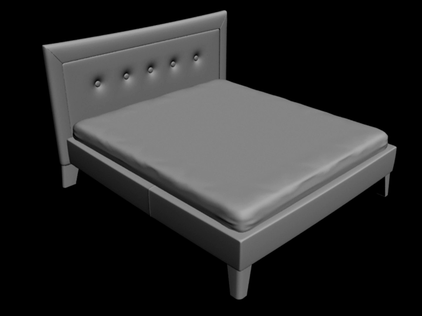 King size bed model