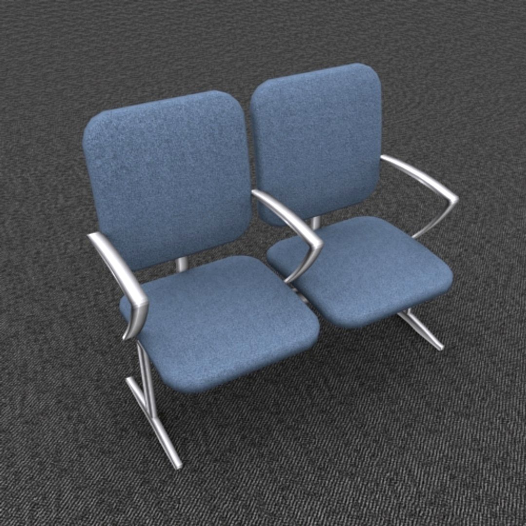 Pelican Salon Chairs - Blue