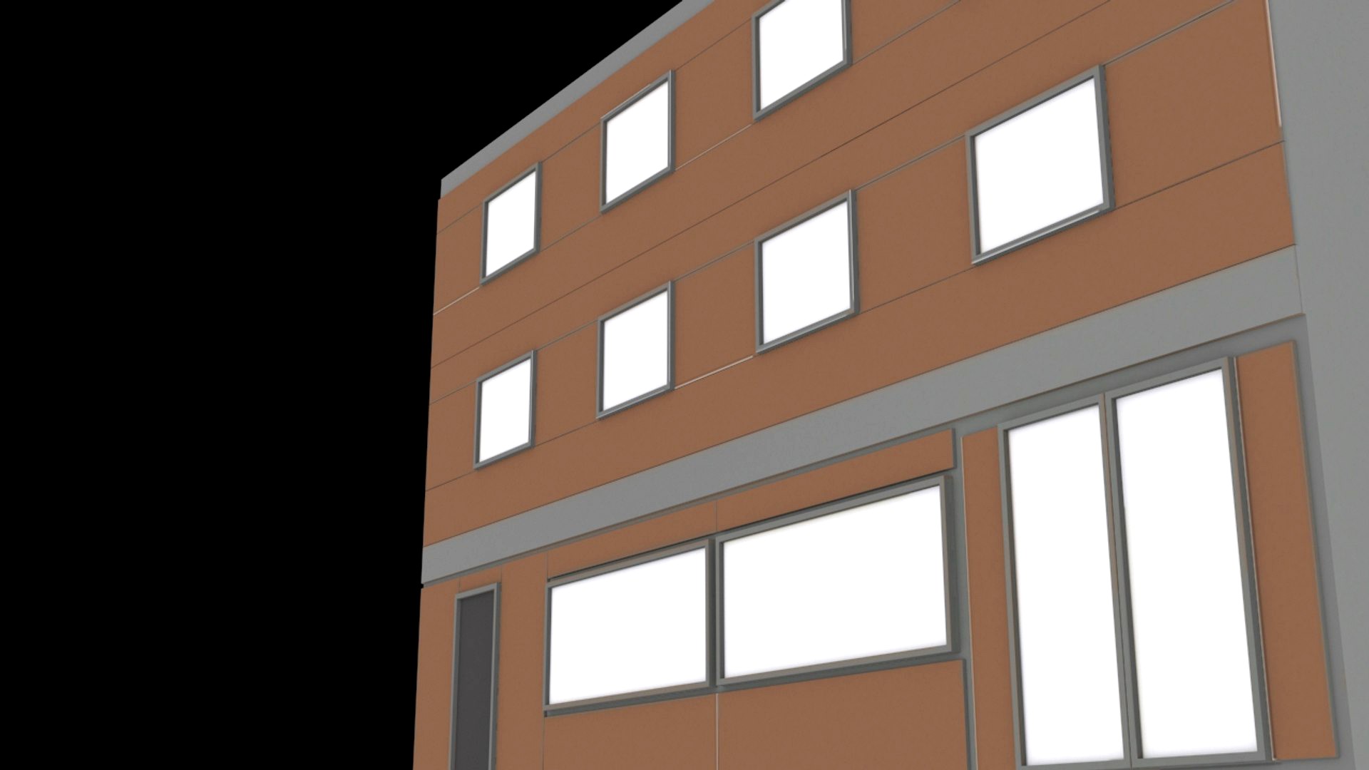 Appartment with store