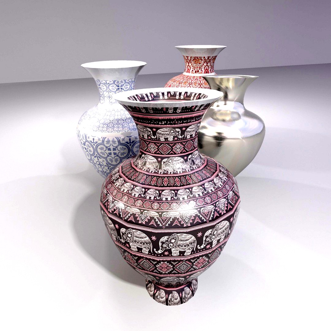 Vase set (antique, vintage, greek, asian, modern)