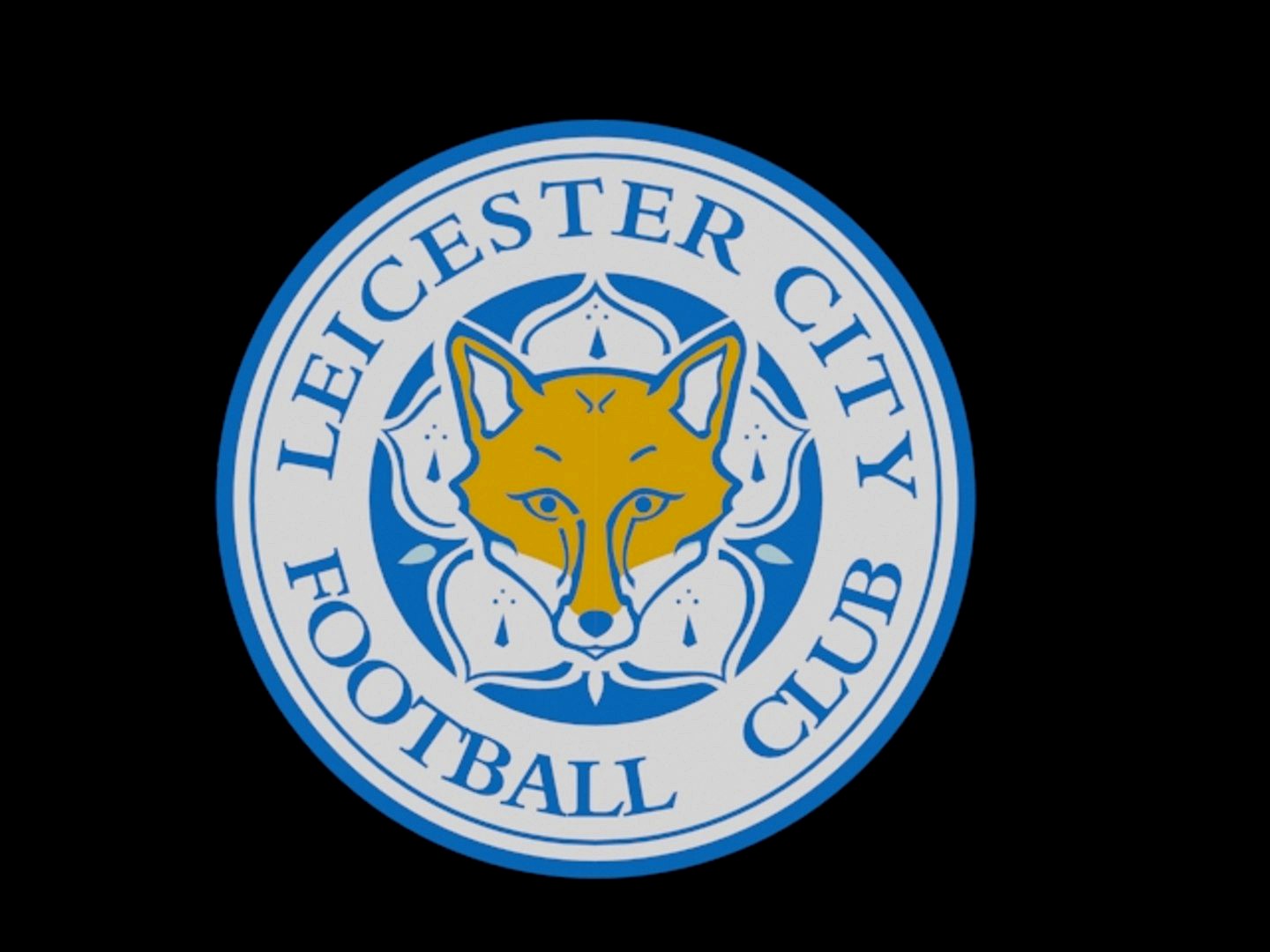 Leicester city 3d shield