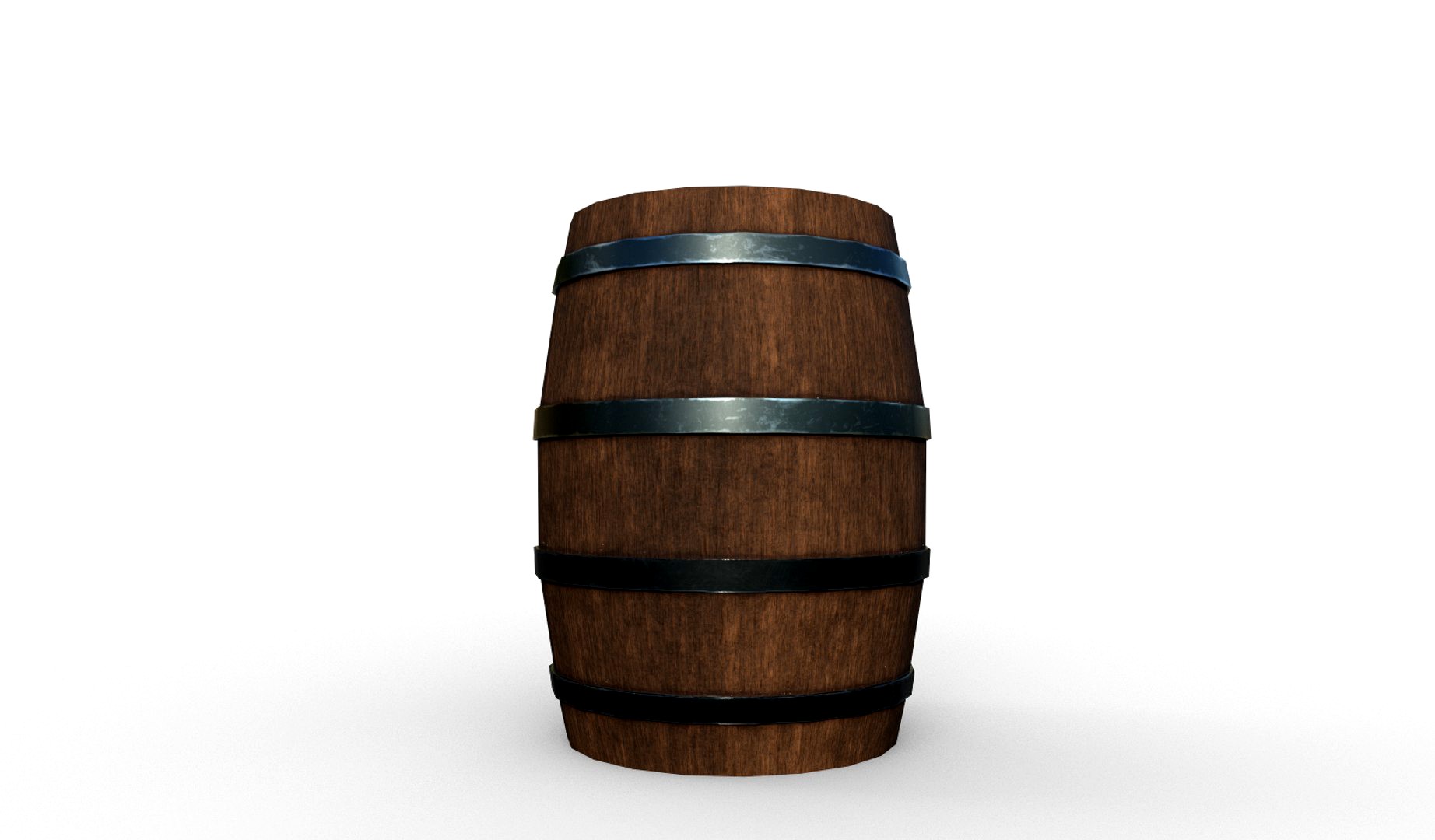 Wooden Barrel - Offset