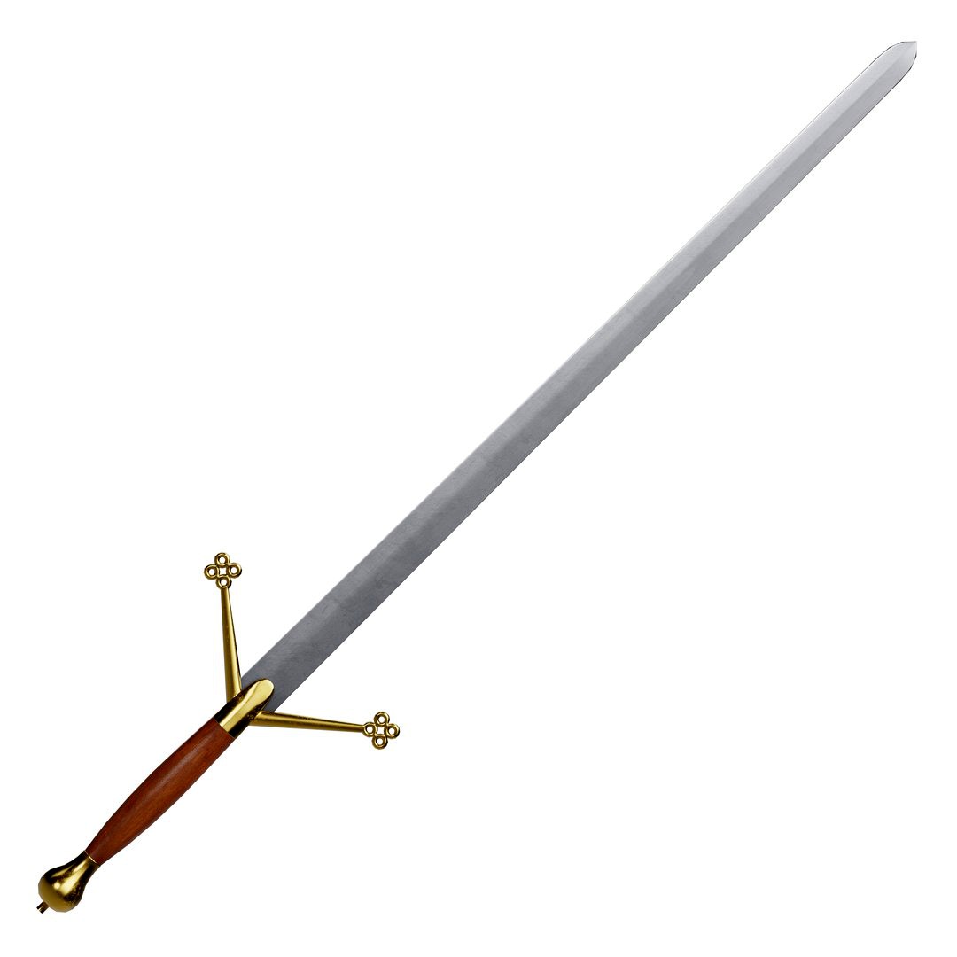 Scottish Brass Claymore