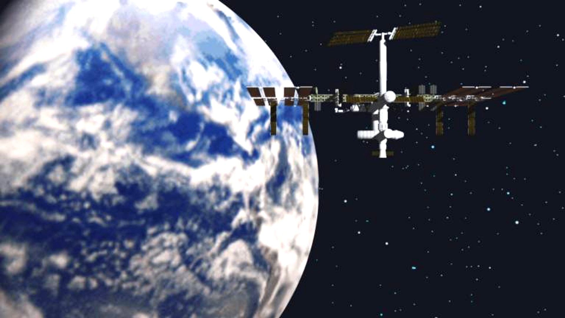 ISS scene