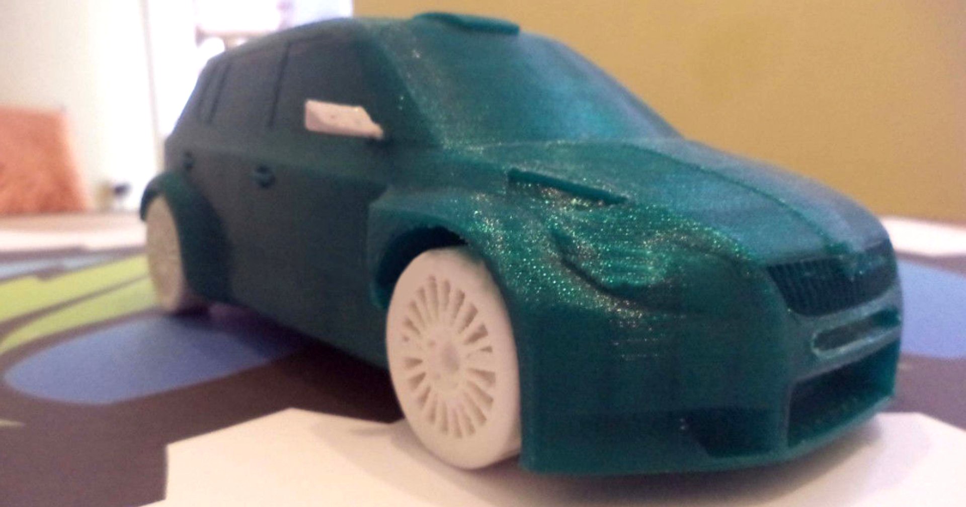 Car Fabia s2000 wrc 3D print model