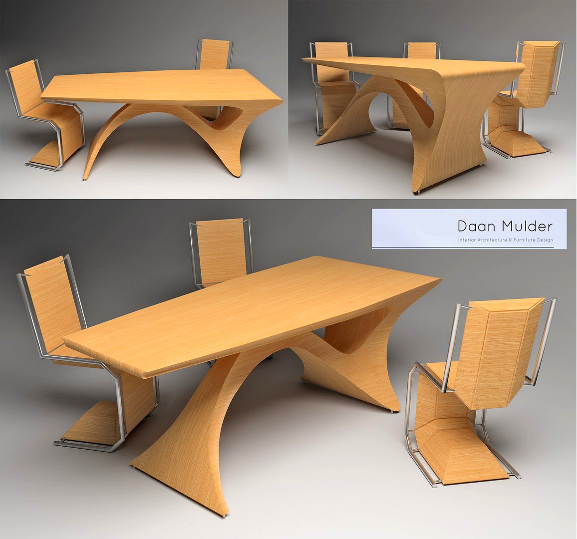 Form Follows Function Table by Daan Mulder