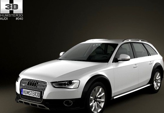 Audi A4 Allroad 2013 3D Model