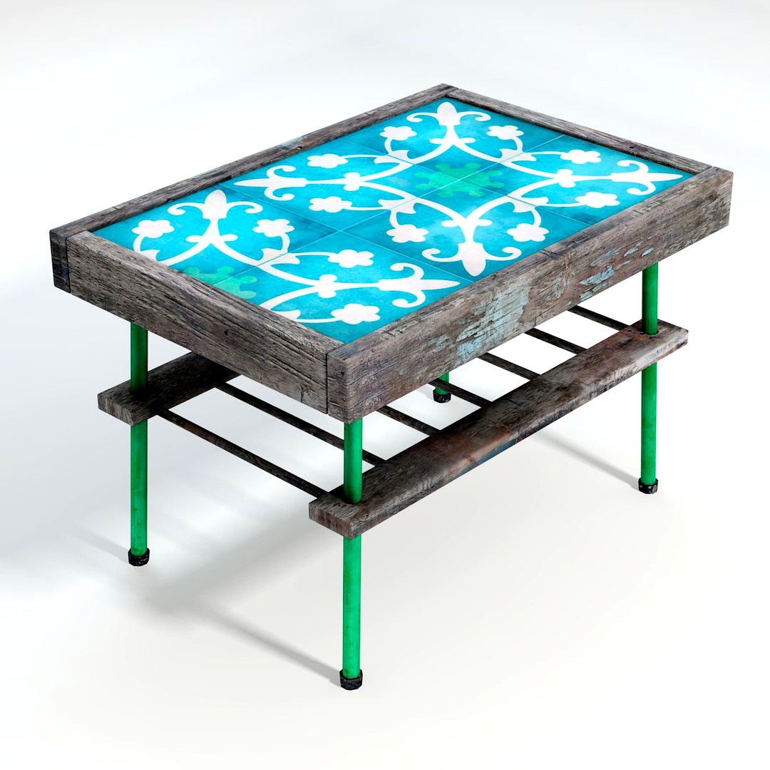 Tiled Table