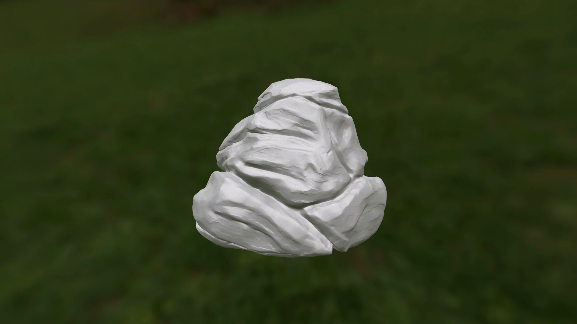 High poly rocks formations
