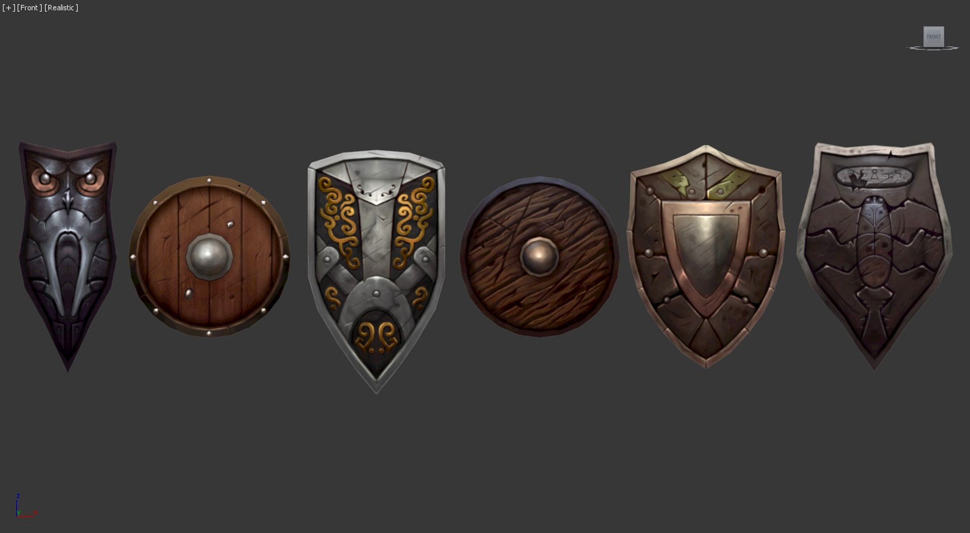 3d All Pack Shields