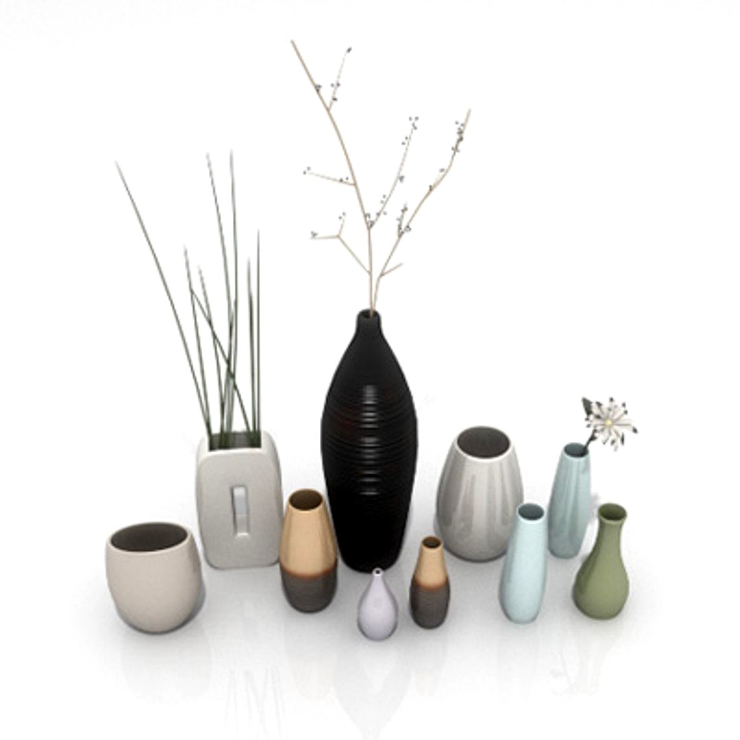 Vases selection