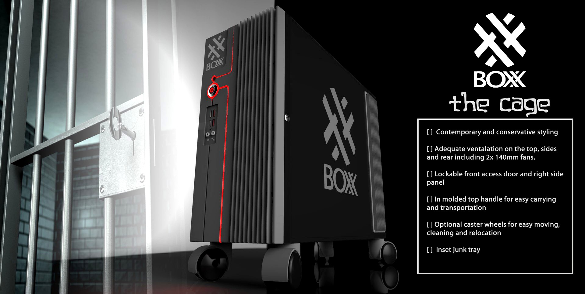 Boxx Cage computer case