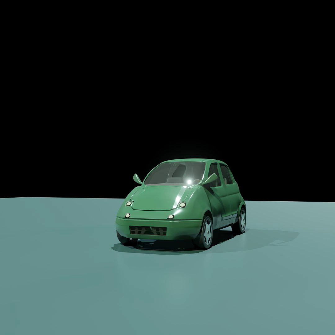 The Most advanced Car Rigged for Blender