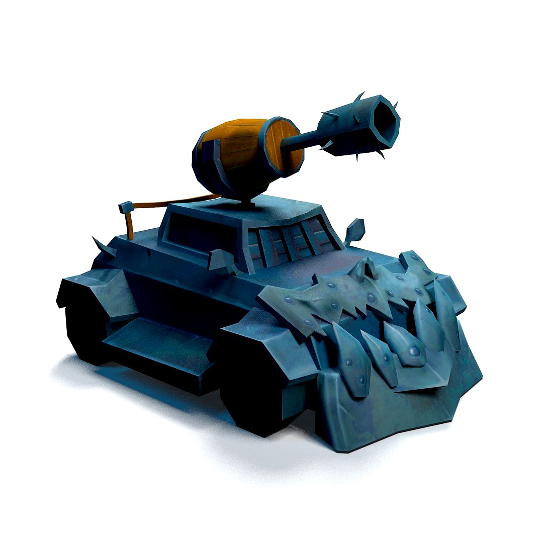 War Tank  Lowpoly