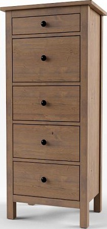 HEMNES chest of drawers 3D Model