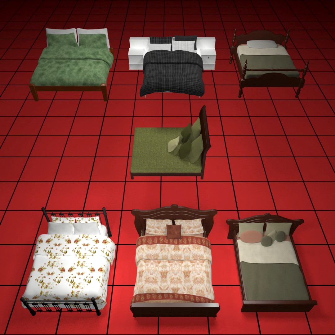 BEDS Collection01 [DWG]