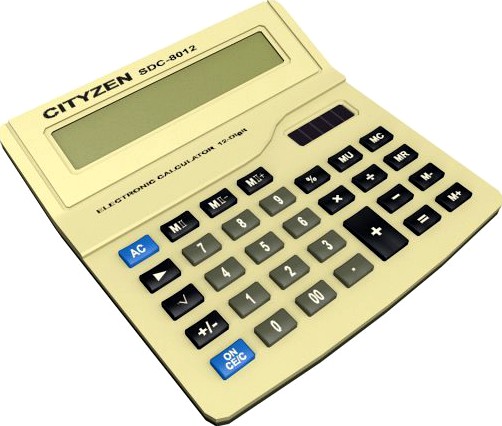 Calculator 3D Model