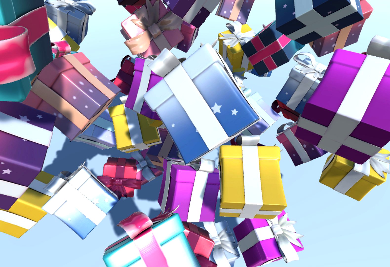 PBR Presents Gifts Lowpoly game ready