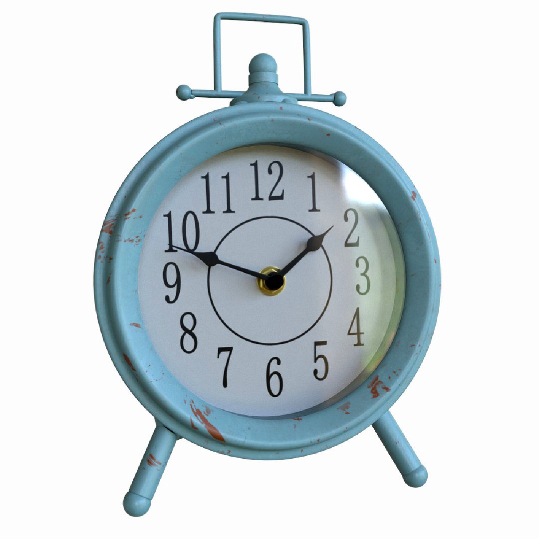 Industrial Alarm clock Table Clock Tabletop Clock MantelClock