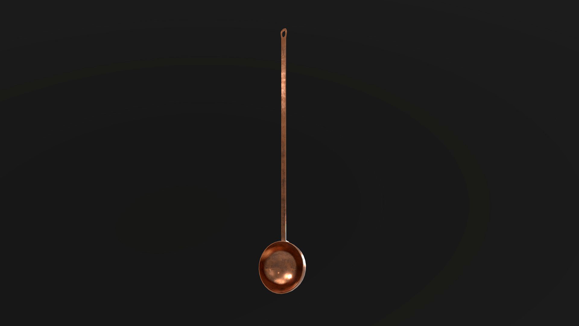 Copper spoon 1