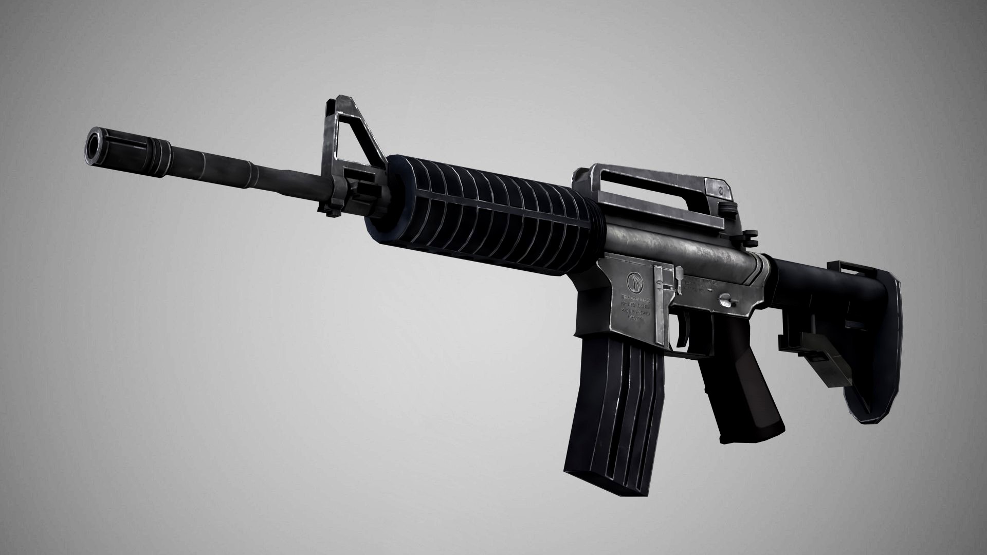 Colt M4A1 Carbine 3D Rifle