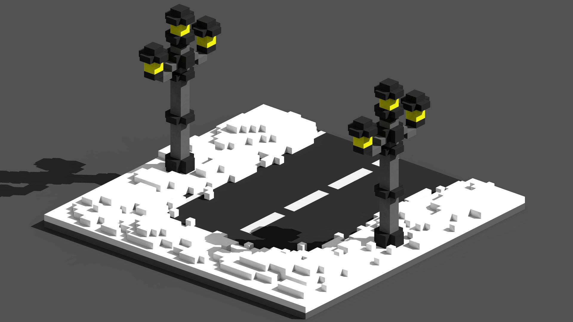 Xmas Road Voxel - 5