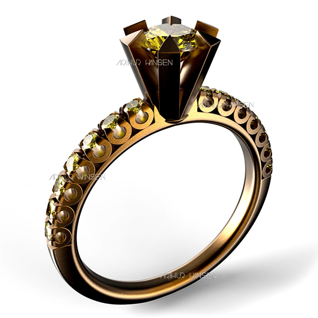 Solitaire Ring 0.5ct