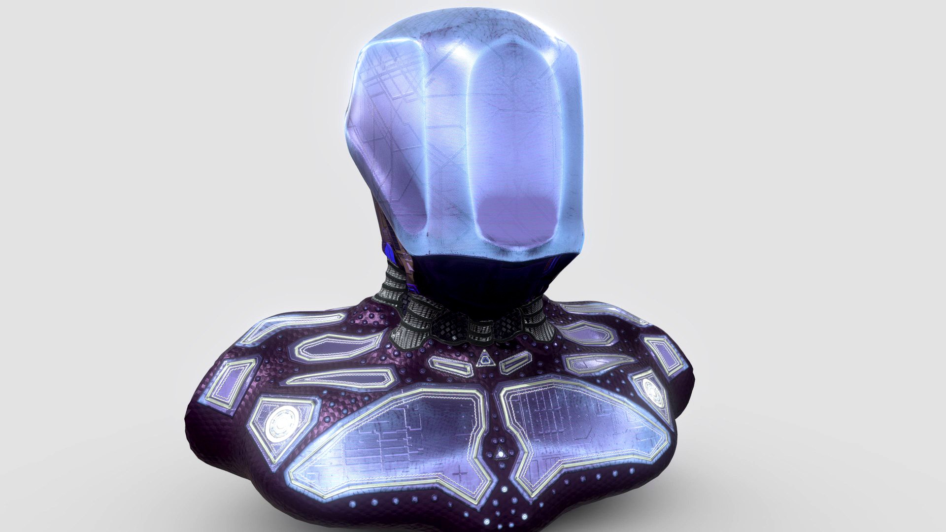 Superfuntimes Android Bust