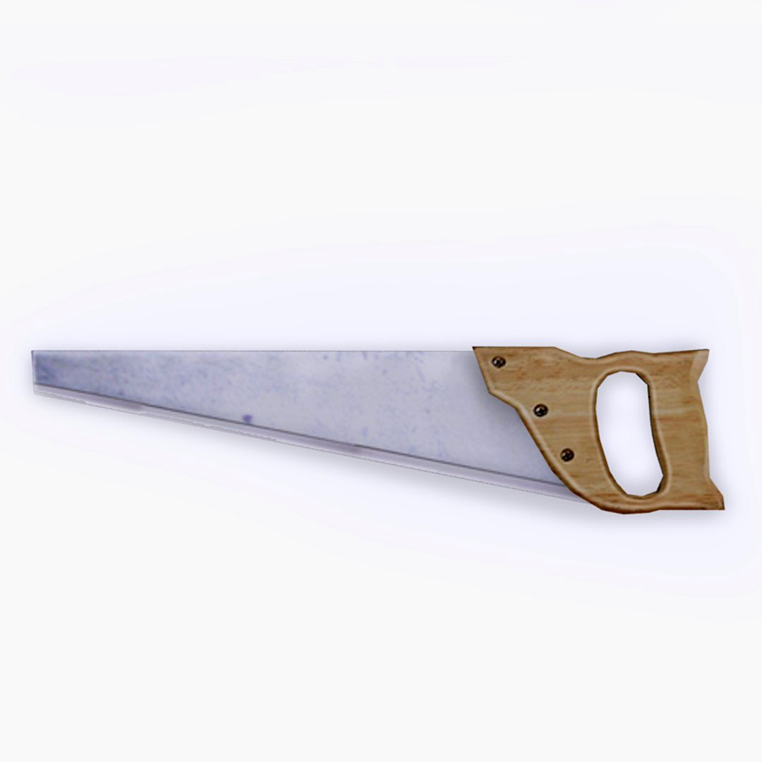 Low Poly Hand Saw