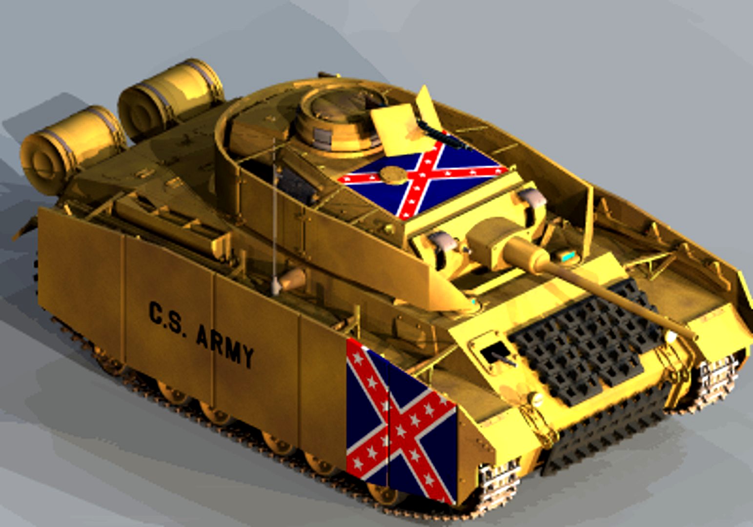 Confederate Tank