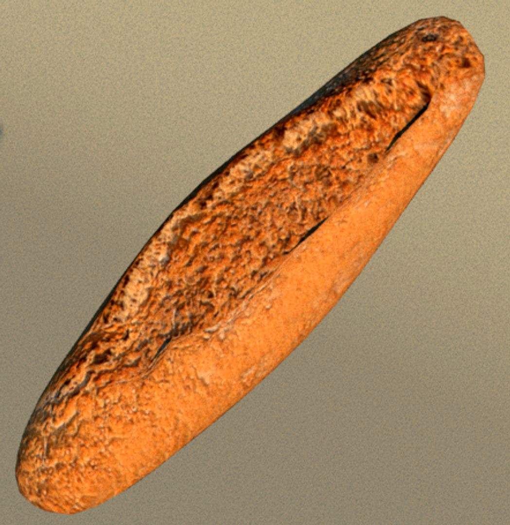 Bread Lowpoly 02