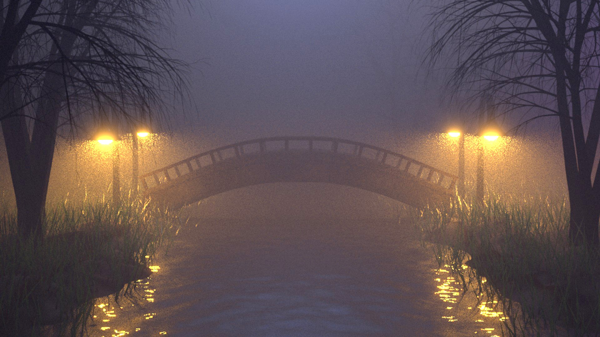 Foggy Nature 3D