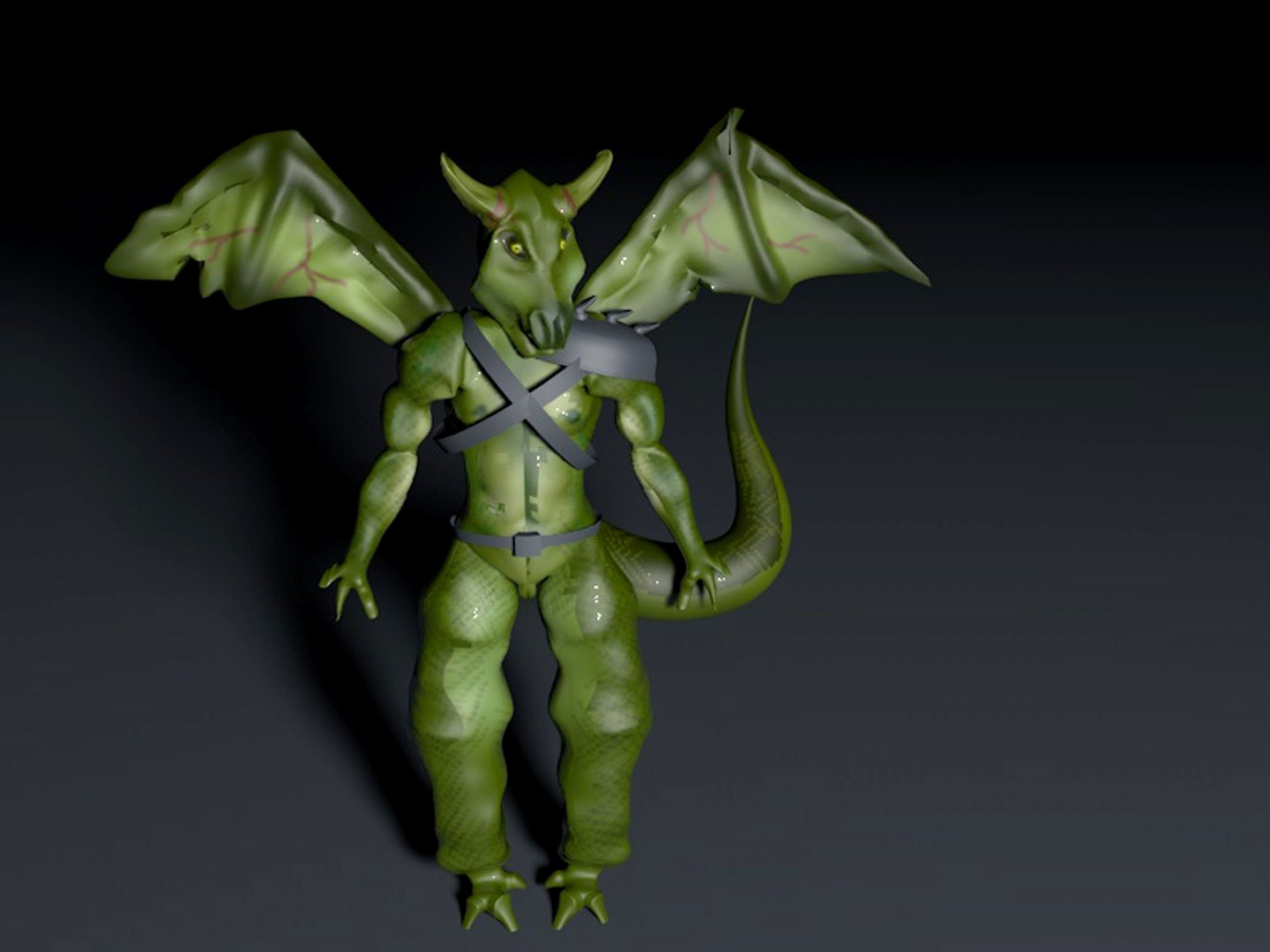 Demon Custom 3d Model