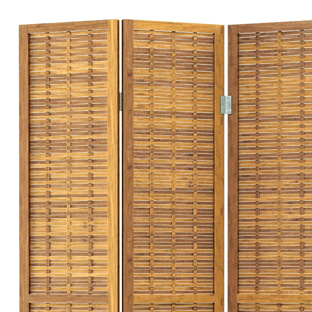 East Haven Bamboo Screen 3 Panel Room Divider