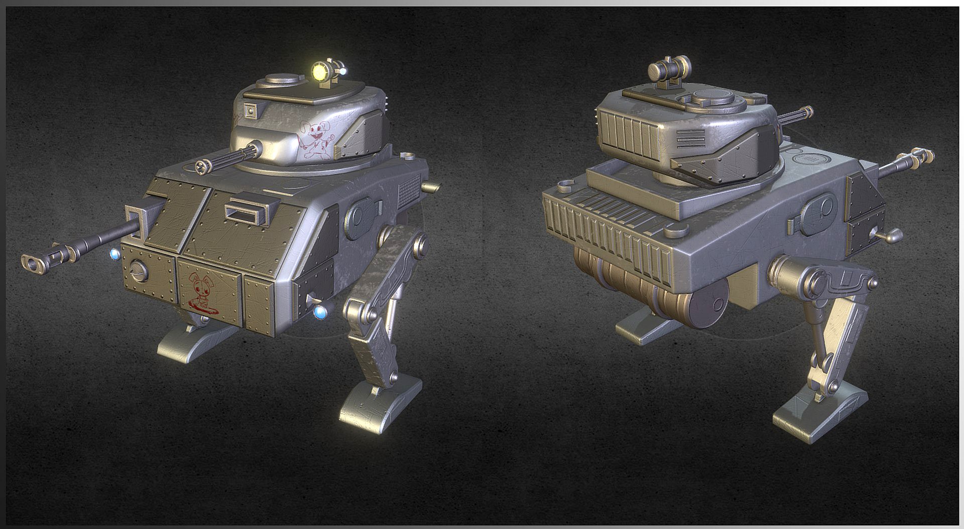 DustTactics style mecha