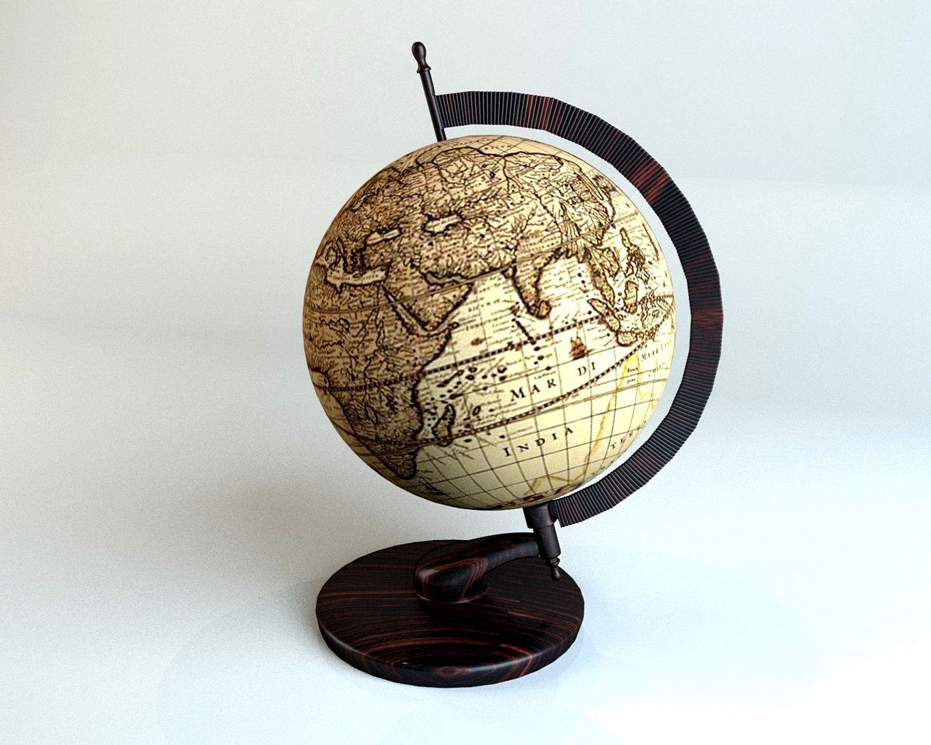 Antique globe