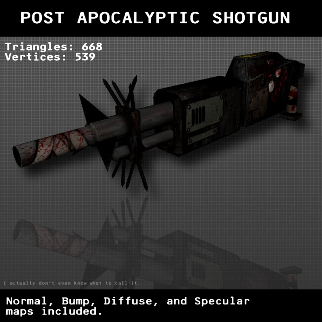 Post Apocalyptic Shotgun