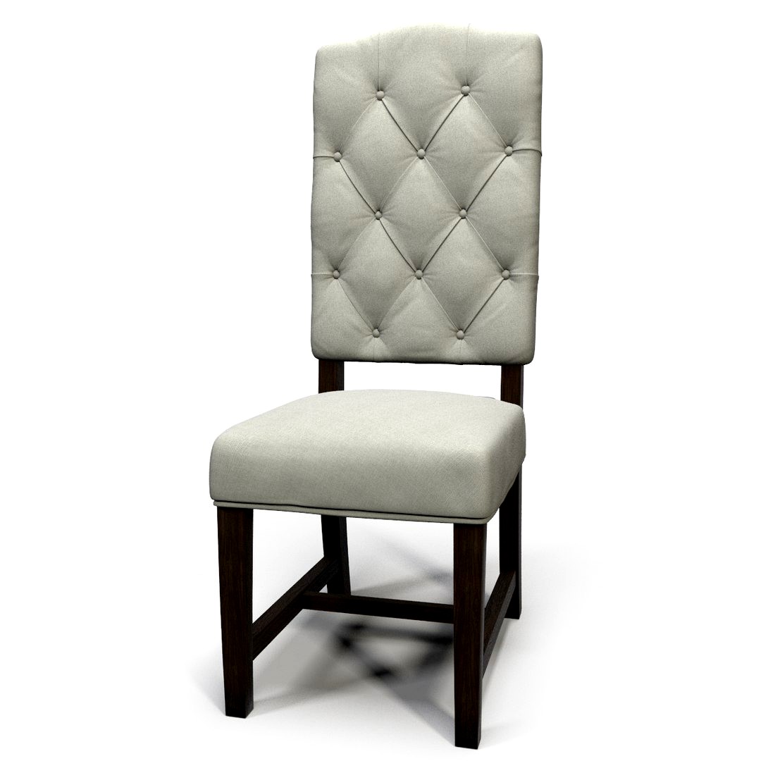 Ashton Tufted fabric chair