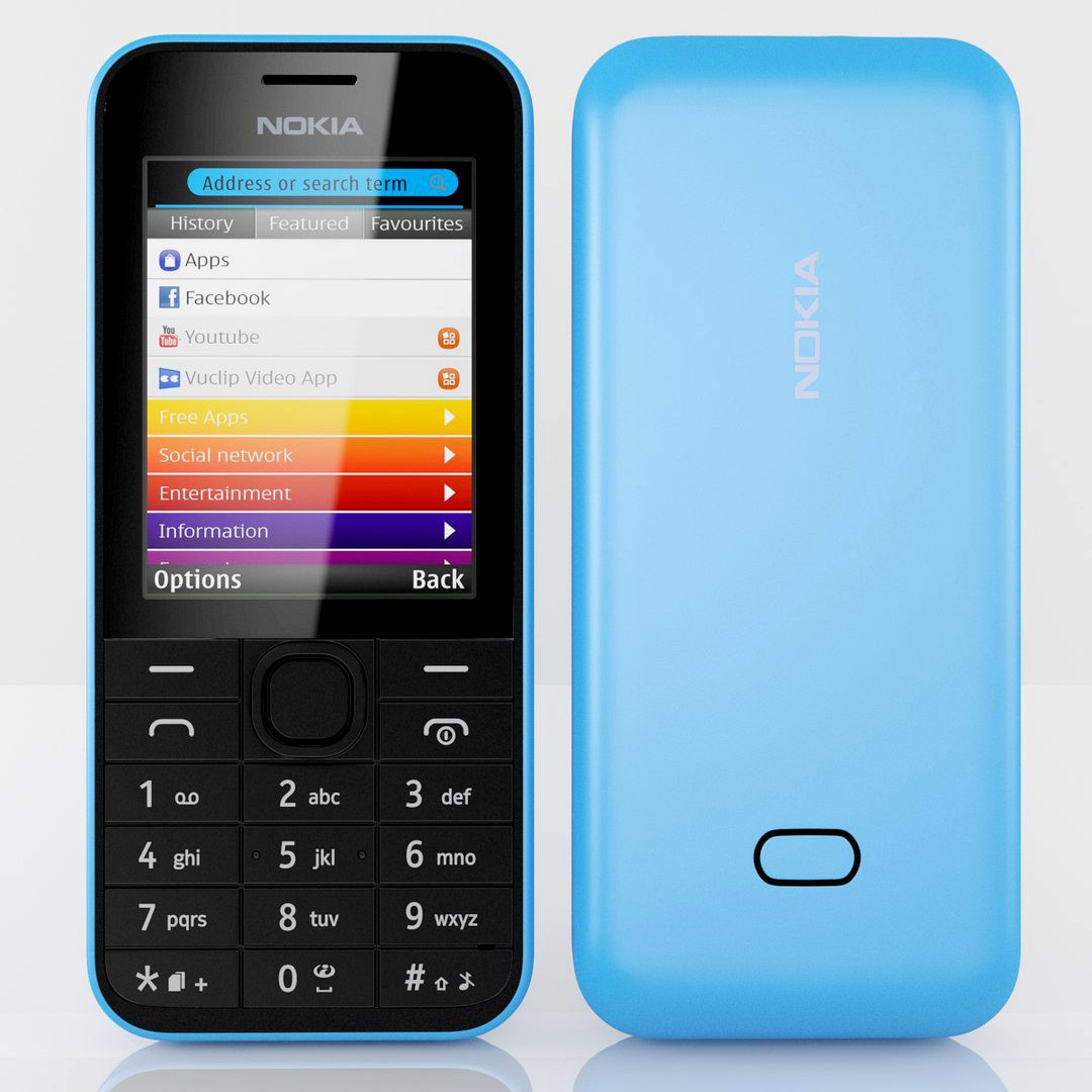 Nokia 207  Nokia 208